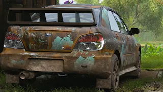 Rebuilding Subaru Impreza WRX STI 🧐 Forza Horizon 5 - Logitech G923 gameplay