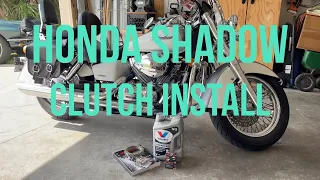 How To,  Honda Shadow Clutch replacement.