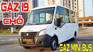 Xe Gaz 19 chỗ chuyên chở học sinh - cán bộ nhân viên | Báo giá xe Gaz 19 chỗ.