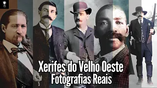 🔴🎥 5 Homens da Lei Mais Famosos do Velho Oeste | Imagens Reais e Colorizadas