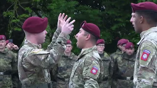 82nd Airborne Chorus moving Performance  in a wonderfull  live in Picauville's D-DAY,  hommage C47