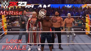 WWE 2K23 MyRise -14- I Won the WWE CHAMPIONSHIP! ~Lock Finale~