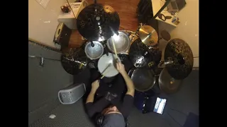 #01 Megadeth - skin o' my teeth - Drum Cover