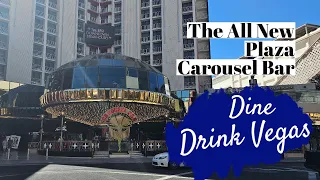 Check out the all new Plaza Carousel Bar on the Fremont Street Experience!