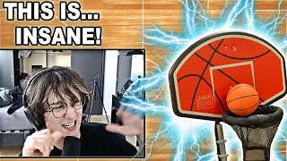 Michael Reeves Reacts To  THE MOVING HOOP /// By Stuff Made Here!