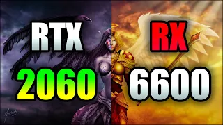 RTX 2060 vs RX 6600 - Test in 9 Games in 2022 l 1080p