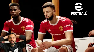eFootball 2022 (PES 2022) - Manchester United Vs Juventus - PS5 Gameplay [1080P/60FPS]