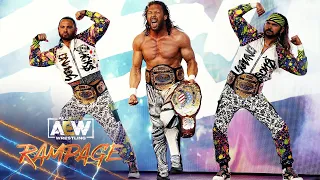 Exclusive: The Elite & The Firm Make Their Trios Championship Match Entrances | AEW Rampage, 2/3/23