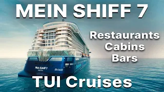 MEIN SHIFF 7 - New Cruise 2024 - Virtual Tour (All cabins, Restaurants, and Bars on Board)