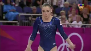 [E-SCORE] Aliya Mustafina (RUS) FX 2012 Olympics - Individual All-Around Final [CoP 2017-2020]