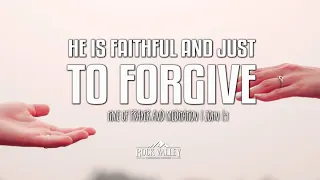 He Is Faithful and Just To Forgive | 1 John 1:9 | Prayer Video