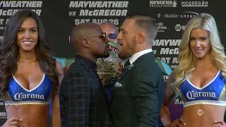 Floyd Mayweather and Conor McGregor's final press conference before the fight | Mayweather vs McGreg