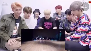 BTS reaction blackpink Dance Practice 'Forever Young' [FMV]