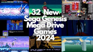 32 New Sega Genesis & Mega Drive Games in Development in 2024