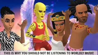 WORDLY MUSIC - THIS IS WHY YOU SHOULD NOT BE LISTENING TO WORLDLY MUSIC ( CHRISTIAN ANIMATION )