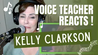 VOICE TEACHER REACTS to "Piece by Piece" by KELLY CLARKSON