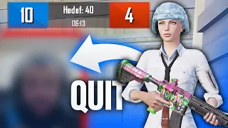 TDMCİ YAYINCIYA SİNİRDEN YAYINI KAPATTIRDIM!! HER ÖNÜNE GELEN TDM OYNAMASIN KARDEŞ!! | Pubg Mobile