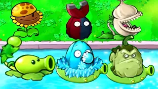 17 - PVZ Hybrid really fun game and one of hardest challenge 2 | PVZ HARD MOD