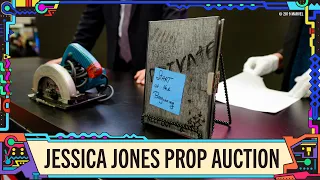 Up Close with Jessica Jones Prop Auction Items at NYCC 2019!