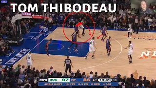 TOM THIBODEAU is ruining basketball in New York City