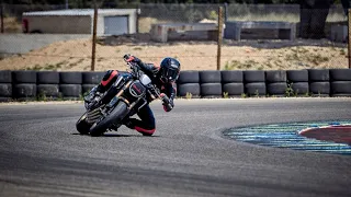 YAMAHA MT07 vs HONDA CB650R // TRACKDAY CALAFAT // RAW ONBOARD SC-PROJECT SOUND