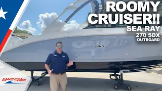 2024 Sea Ray 270 Sundeck Outboard Walkthrough | MarineMax Houston