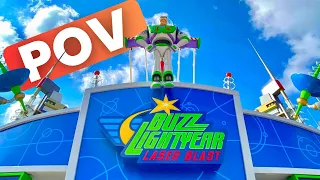🇫🇷Disneyland Paris - Buzz Lightyear Laser Blast | POV Dark Ride