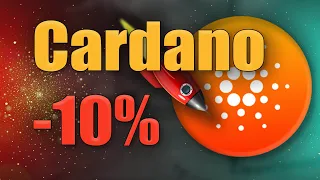 Cardano Ada -10%! Свежие новости криптовалют!