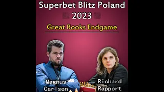 Magnus Carlsen vs Richard Rapport | Superbet Blitz Poland 2023