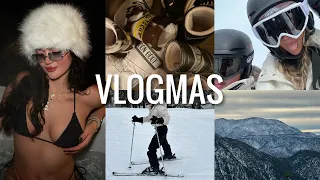 VLOGMAS DAY 15: Big Bear cabin tour, skiing for the first time & more 🀩꙳•̩̩͙❅*̩̩͙‧͙