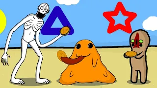 SCP vs Squid Game Dalgona Candy Challenge