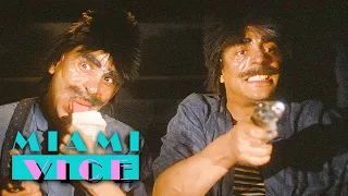 Two Crazy Robbers With Makeup | Miami Vice
