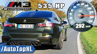 535HP BMW M3 F80 Competition 0-292KMH ACCELERATION & SOUND by AutoTopNL
