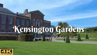 Beautiful Kensington Gardens London Walk | tour in 4K