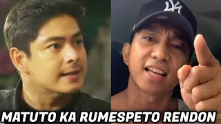 COCO MARTIN NAGSALITA Na MATAPOS HAMUNIN MGA KASAMAHAN Ni COCO sa BATANG QUIAPO LABAN KAY RENDON