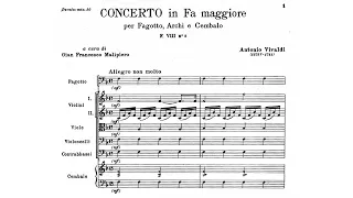 Antonio Vivaldi: Bassoon Concerto in F Major, RV 485