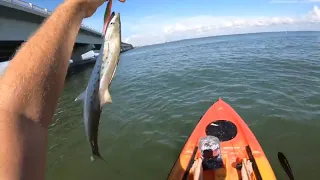 Kayak fishing in Sanibel Island