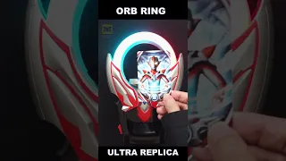 Ultraman Rosso + Blu + Grigio : Ultraman Gruebe! Ultra Replica Orb ring #shorts