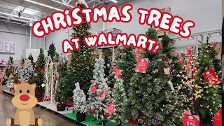 WALMART CHRISTMAS TREES 2023