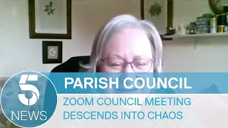 Handforth Parish Council meeting descends into chaos | 5 News