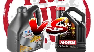 Mobil не выдержал тест на трение? Сравнительный обзор Motul X-cess 5W40 и Mobil super 3000 X1 5W40