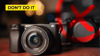 Sony A6300; This Setting DESTROYS Your Footage