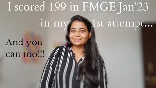 HOW I SCORED GOOD MARKS IN FMGE Jan'23 ? | 5 THINGS I DID DURING FMGE PREPARATION | Dr. ANUSHKA👩🏻‍⚕️