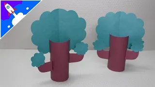 Como fazer árvores de papel