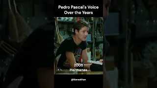 Pedro Pascal's Voice Over the Years | 1999 to 2023 | The Last Of Us | The Mandalorian | GOT | HBO