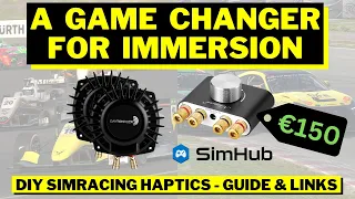 Add VIBRATIONS To Your Sim Racing Rig For GREAT Immersion! - A Step-by-Step Guide