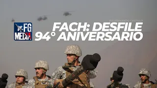 94° Aniversario Fuerza Aérea de Chile, 3/3: DESFILE | El Bosque, 21.03.2024 | FGMEDIA TV