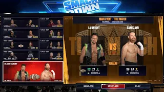 #GSM4GM S3E5: LA KNIGHT AND SAMI ZAYN BATTLE FOR VACANT WWE CHAMPIONSHIP! (WWE 2K24 Gameplay)