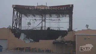 9-28-2022 Sarasota, FL Hurricane Ian damage- Buildings damaged and destroyed.mp4