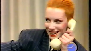 Eurythmics   1983   Annie Lennox interview @ Breakfast TV